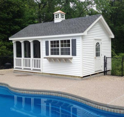 Lapp Structures Amish Built Quality Built Pool House or Guest House