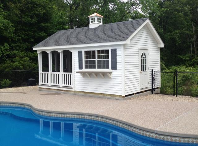 Lapp Structures Amish Built Quality Built Pool House or Guest House